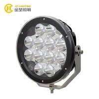 JC1012-120W New Coming 9inch 120W Round 12PCS Cree LED Driving Lights With Big Reflector