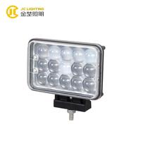 JC0313-45W with Projector Factory Offer Rectangle 12V/24V 45W Combo LED Driving Light