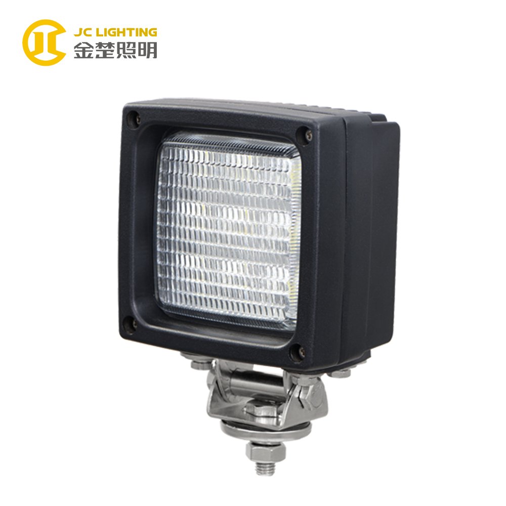 JC0307C-27W Powerful Square 12V 24V 27W LED Work Lamp Lights for Heavy Duty Trucks