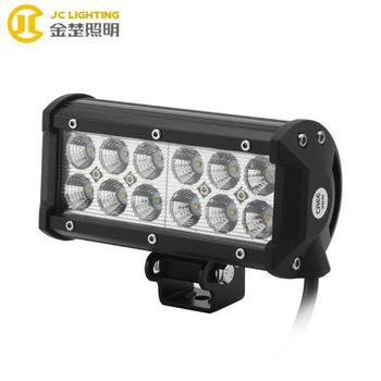 JC03218B-36W Double Row 7 Inch 36W LED Bar Light Off road Car Truck Boats Driving Lamps Fog Off road SUV 4WD